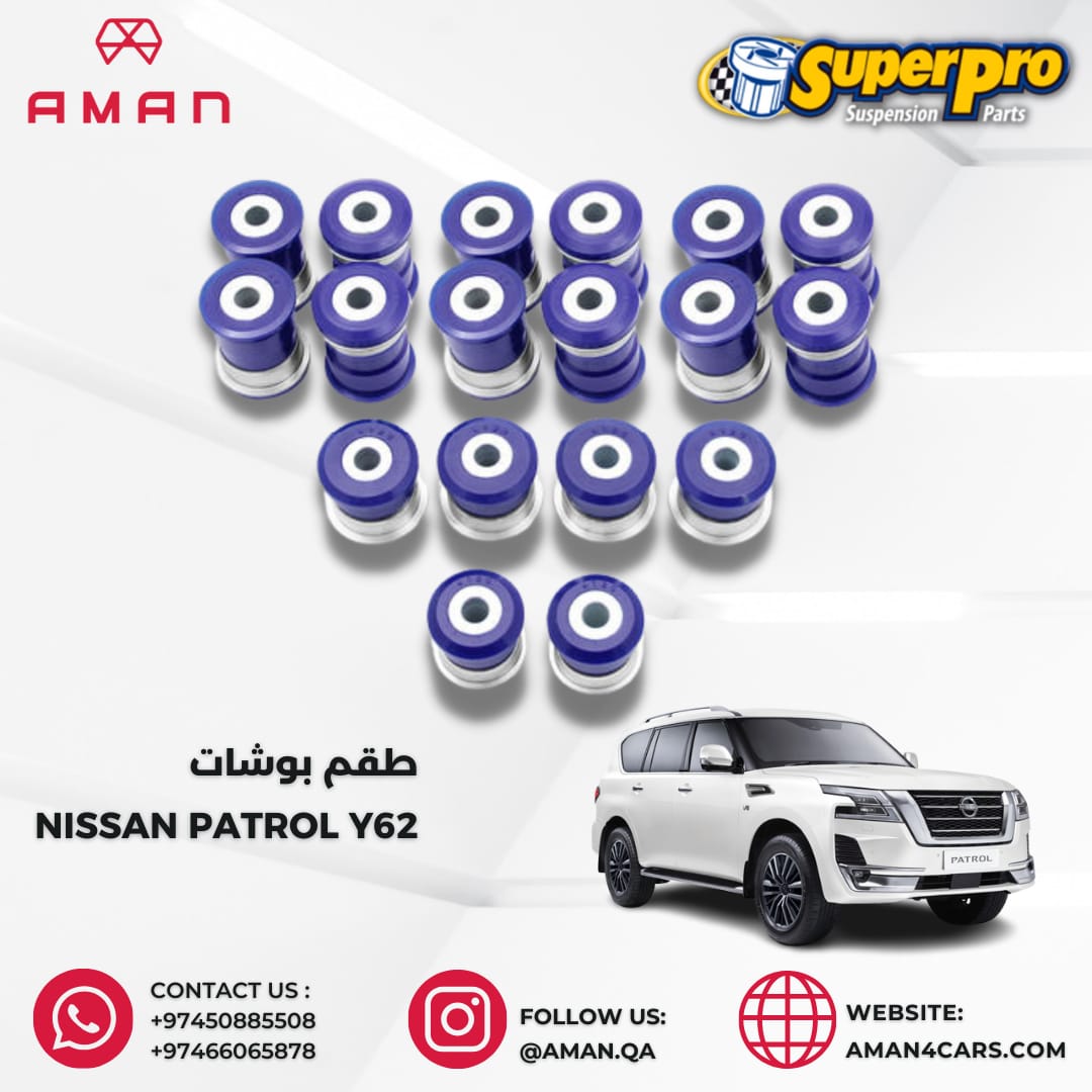 SuperPro Bushes Nissan Patrol Y62 AMAN
