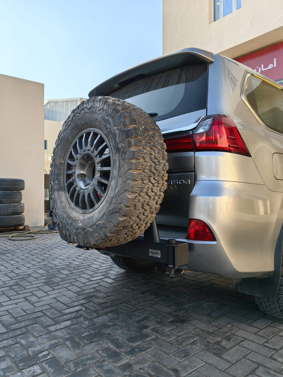 LX570 Tyre Carrier AMAN lx570-tyre-carrier-aman