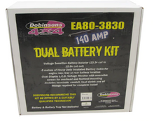 Load image into Gallery viewer, 140 AMP DUAL BATTERY KIT - Dobinsons
