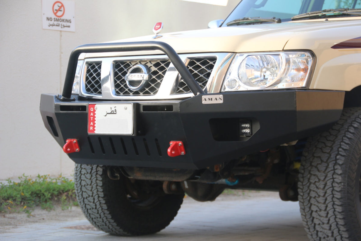 PATROL ALUMINIUM BUMPER صدام أمان المنيوم ـ نيسان باترول سفاري