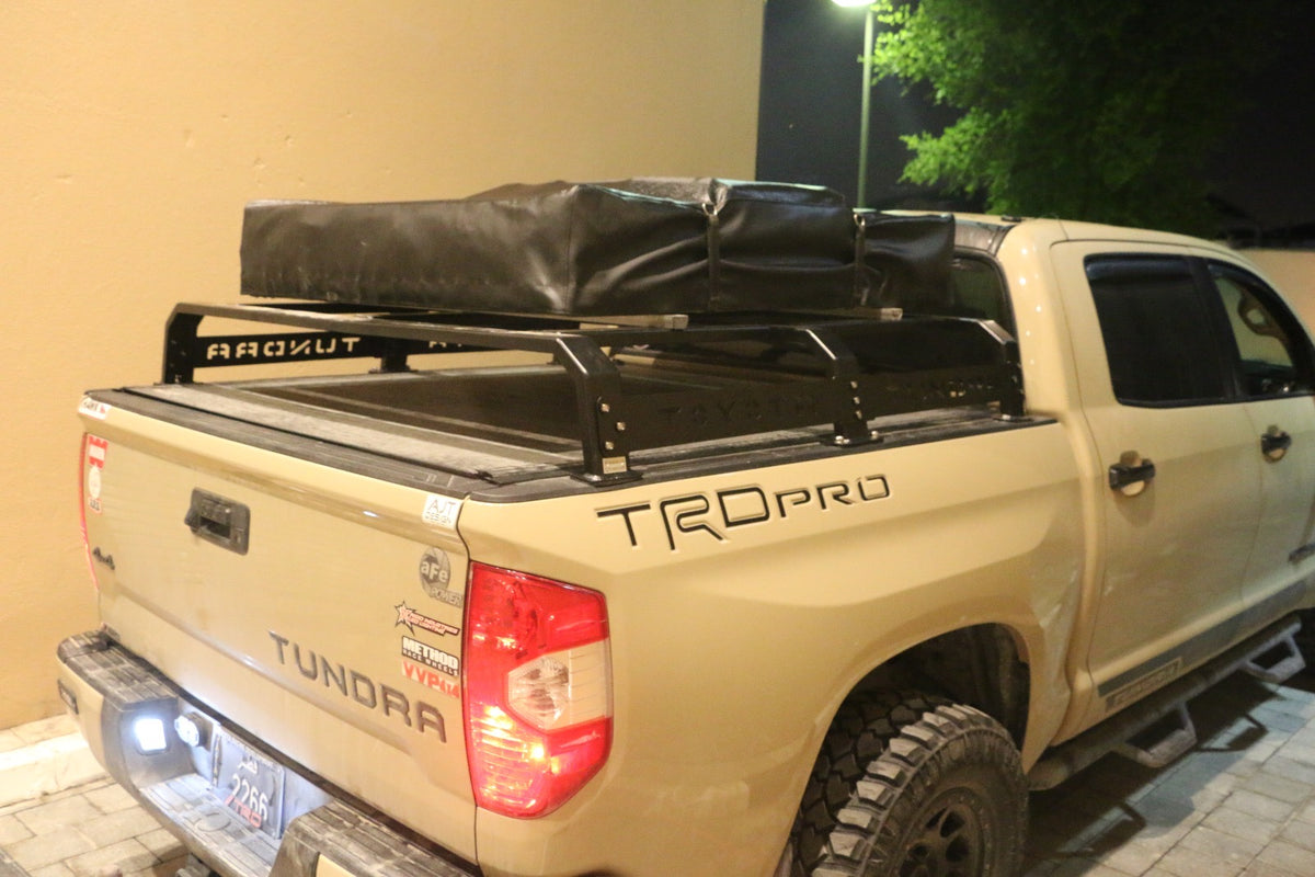 TENT TRUCK ALUMINIUM BED RACK