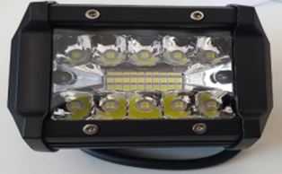 2 X  LED Light Pods 4-Inch Amber White 12800-Lumen.