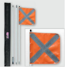 Load image into Gallery viewer, DOBINSONS 4X4 HI-VIS VEHICLE FLAG

