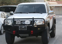 Load image into Gallery viewer, New aluminum bumper for the Nissan patrol VTC 4800 pickup.
