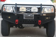 New aluminum bumper for the Nissan patrol VTC 4800 pickup.