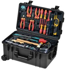 CASE - 4 Pallet Tool case set - 125 pieces