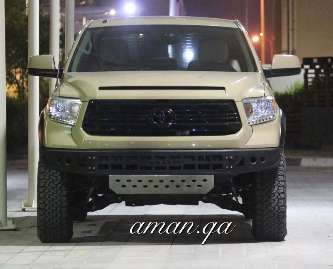 TUNDRA STEEL FRONT BUMPER + ALUMINUM SHEET تندرا المصد الأمامي