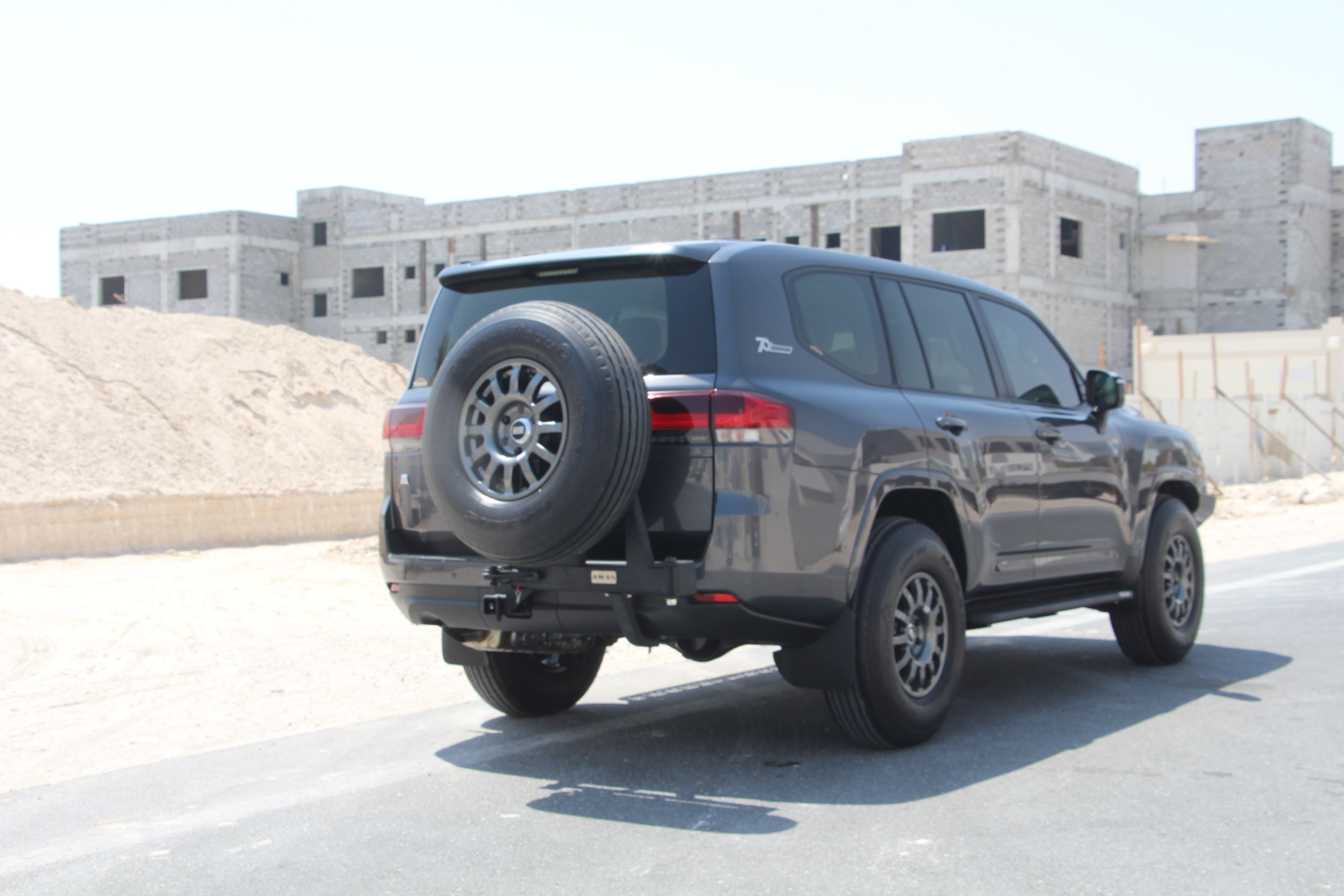 Lc300 Rear LC300 Rear Spare Tyre Rack - NEW – AMAN