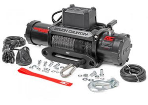 Rough Country Winch - Synthetic rope - 9500 LBS